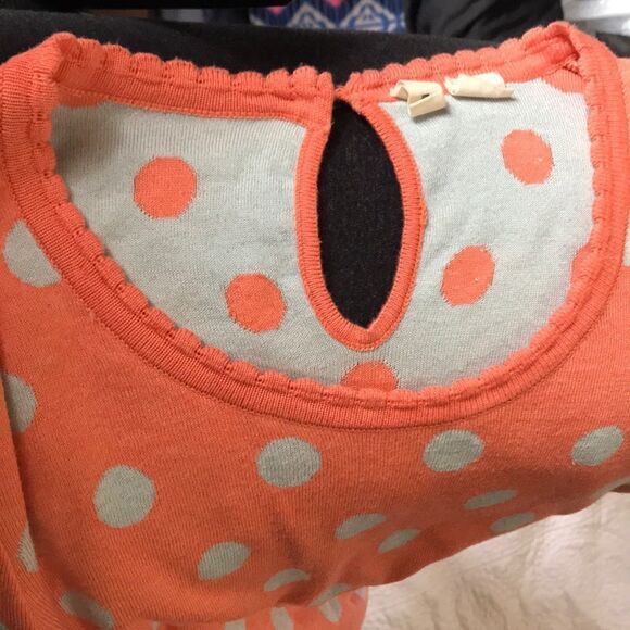 Anthropologie Moth polka dot sweater - Picture 5 of 8